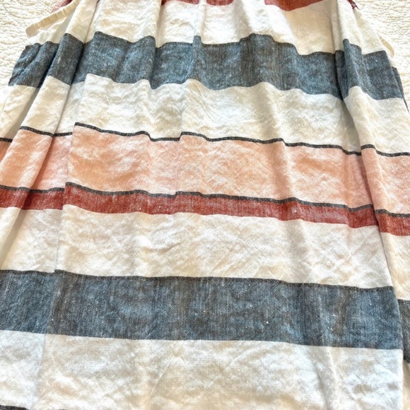 Ann Taylor Loft Striped Sleeveless Blouse Tank - Picture 2 of 4